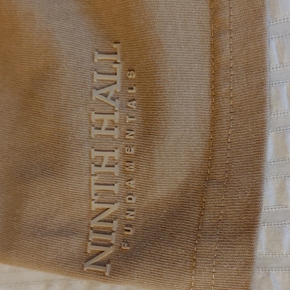 NWT Ninth Hall Boxy Beige T-Shirt Size Large - Picture 8 of 8